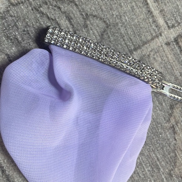 New- Rhinestone hair clip with Bun cover. Ballerina dance bun cover, Ballet - Picture 9 of 9